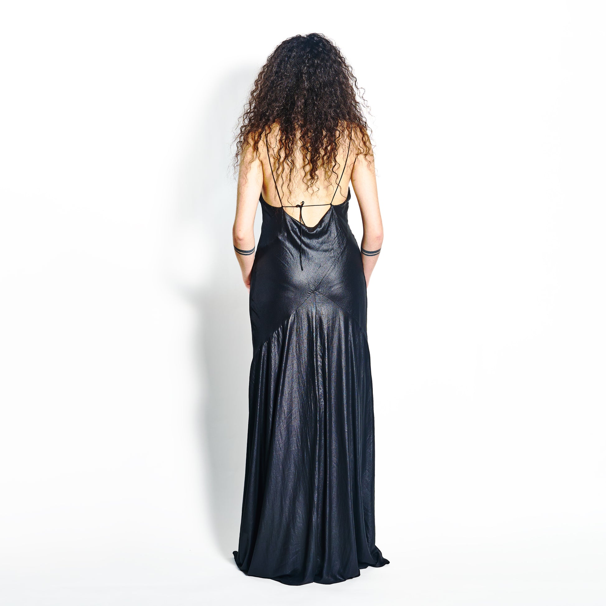 Adjustable Tie Strap at the Back - Ashleigh Slip Dress