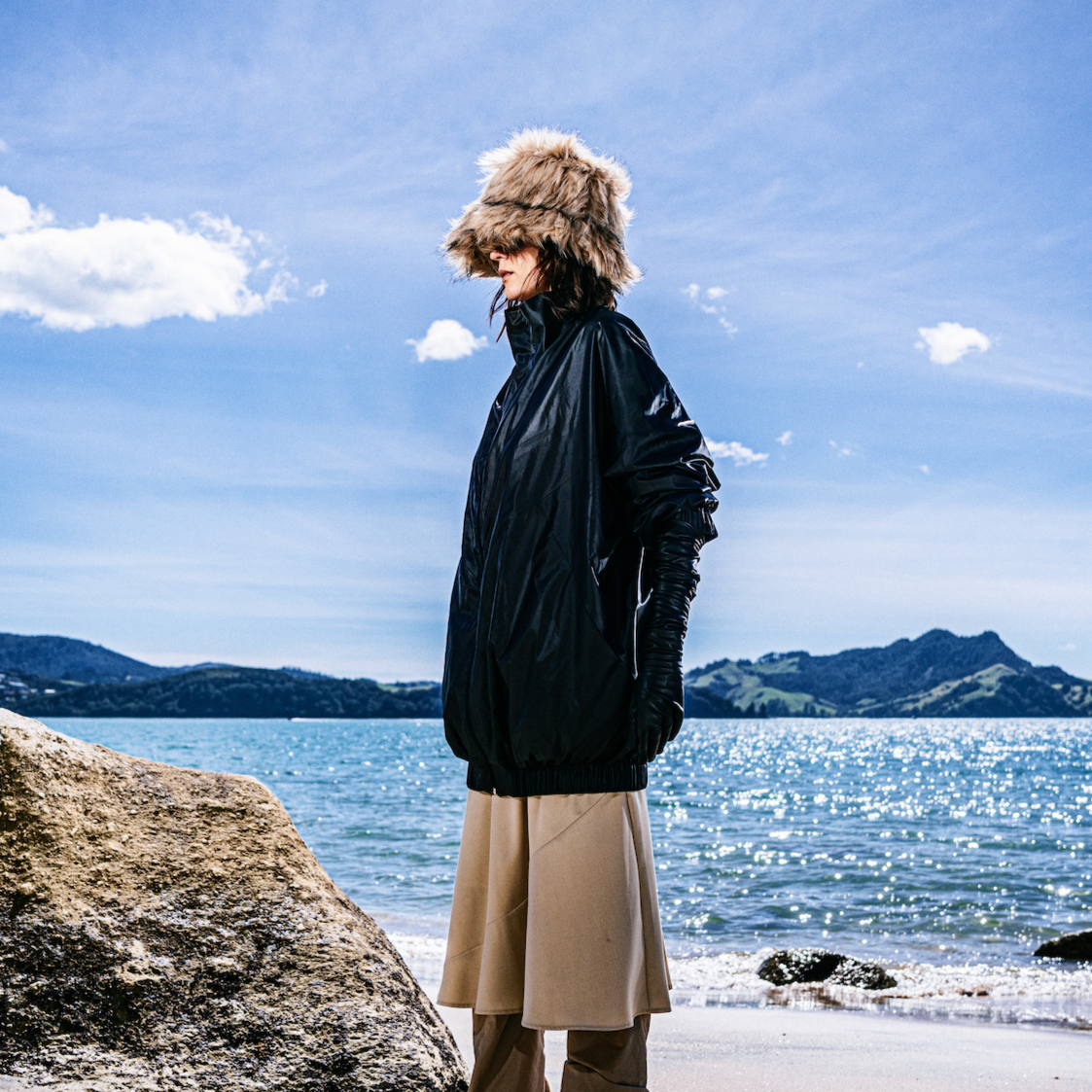Youhan Windbreaker Jacket - Black (One-Off)