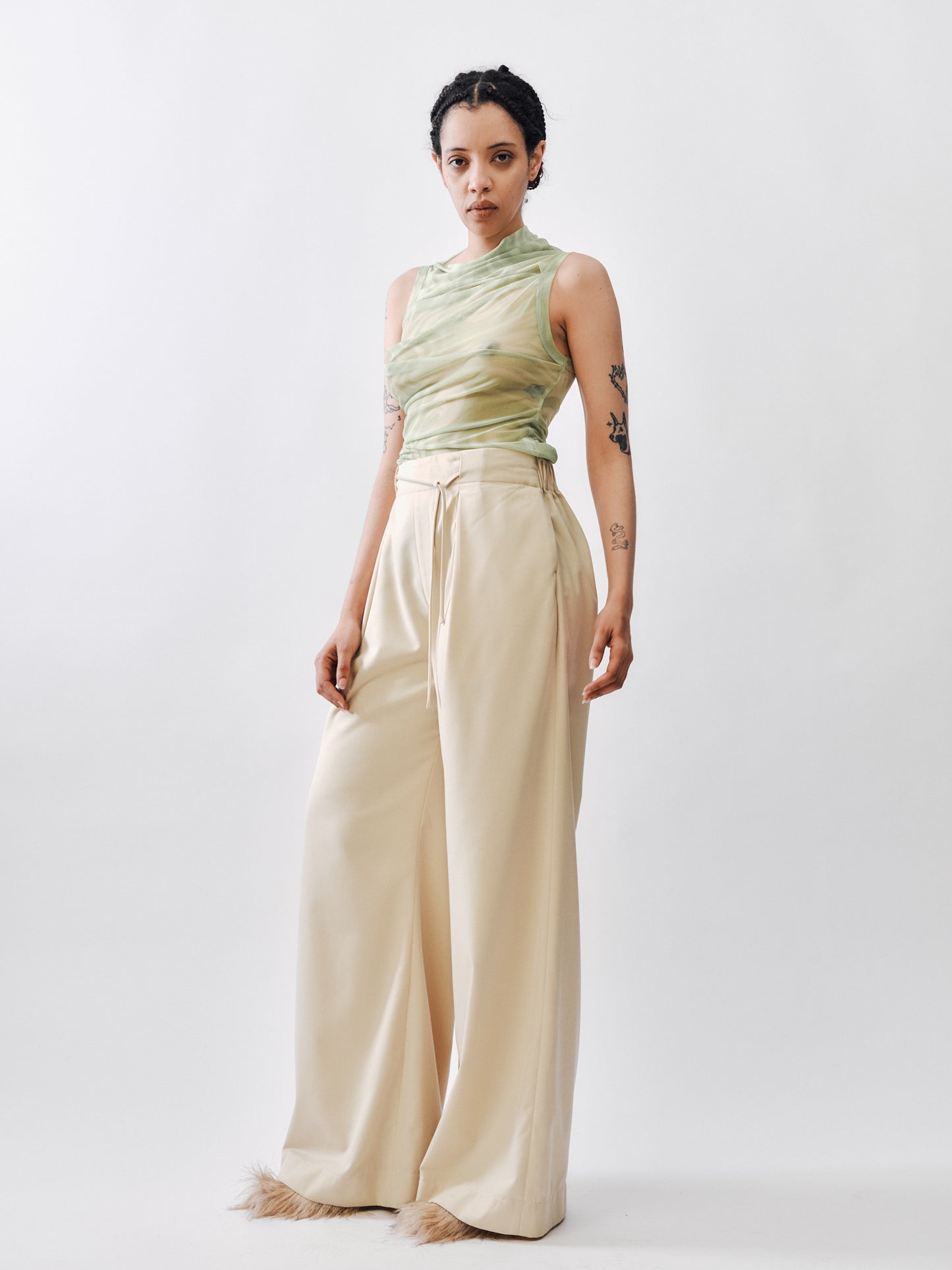 Paloma Top - Matcha Latte