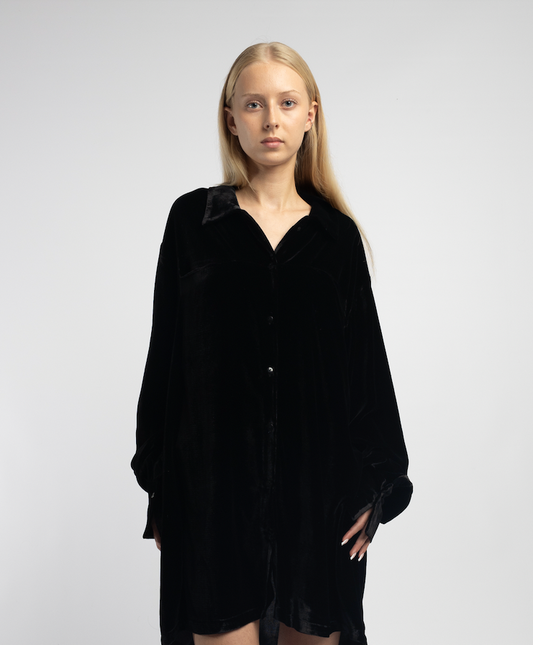 Marq Shirt – Black Velvet